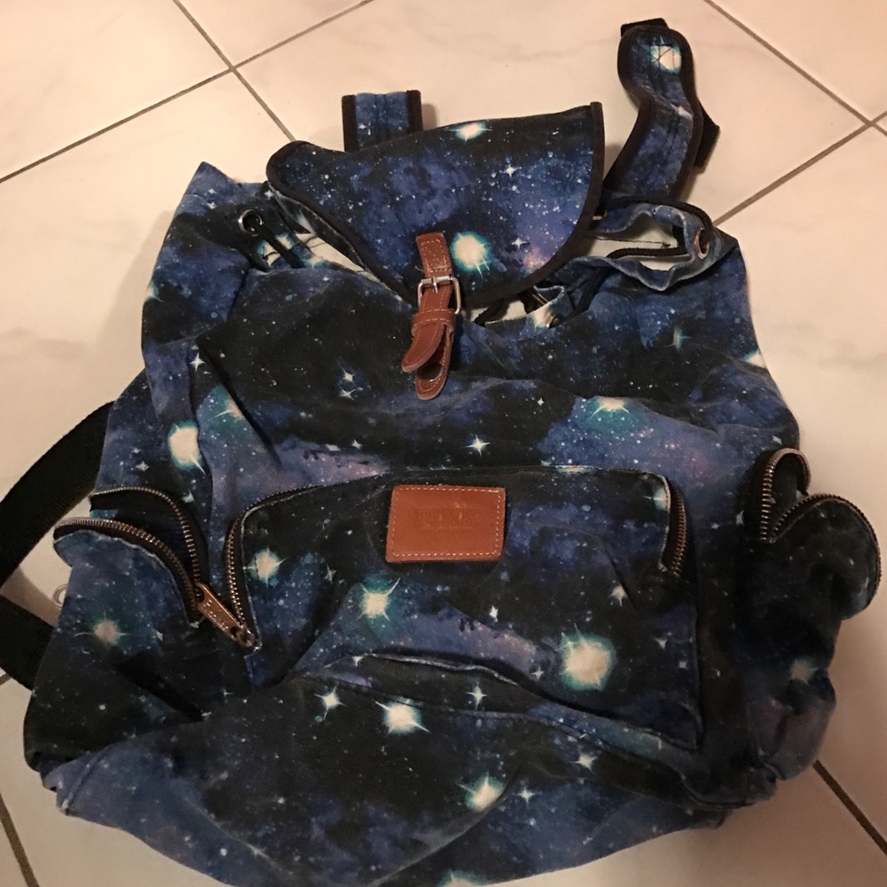 Pink vs back pack